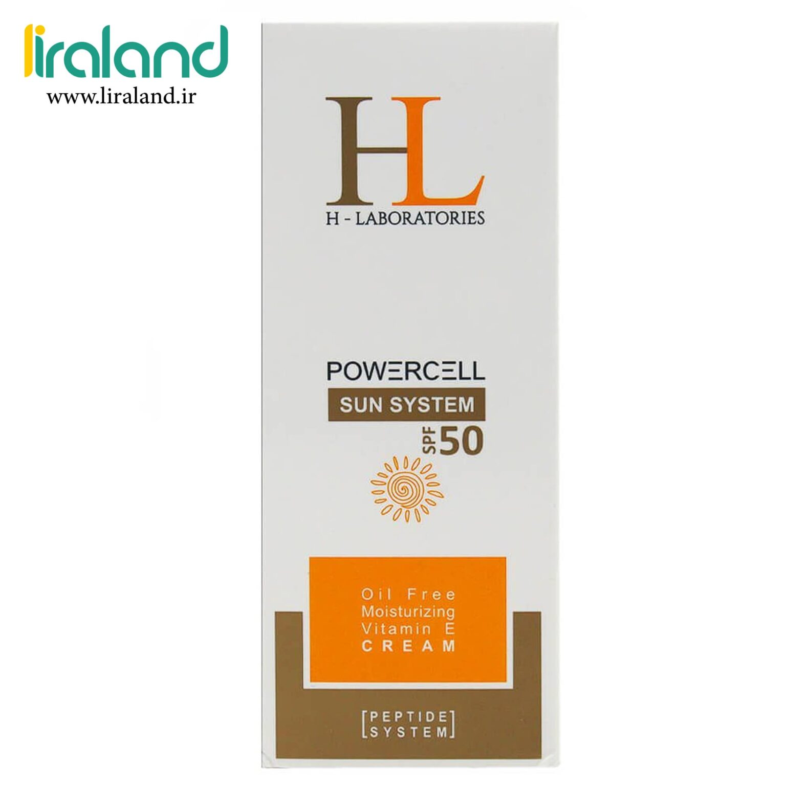 کرم ضد آفتاب بدون رنگ اچ‌ال H.L حجم 50ML